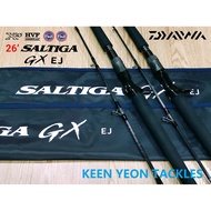 💥 DAIWA 2024' SALTIGA GX LJ/ 2026' SALTIGA GX EJ / 2023' SALTIGA GX JIGGING FISHING ROD