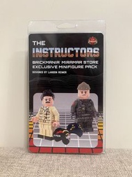 BRICKMANIA U.S.A. 美國品牌  TOP GUN人仔套裝 (標準LEGO樂高小人仔頭部配合使用頭盔)  The Instructors Pack – For F-14 Tomcat 雄貓
