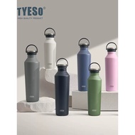 TYESO TYESO Portable Stainless Steel Thermos Cup Portable Outdoor Sports Cooling Water Bottle Large 