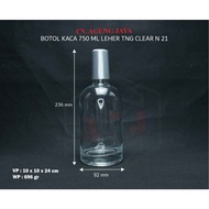 750 Glass Bottle High NeckML Drinking Bottle/ Vinegar Bottle/ Honey/ 750 Glass Syrup/ ML