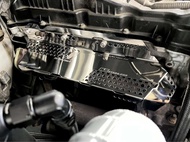 แผ่นปิดเขาไอเสียสแตนเลส Toyota Revo & Fortuner Engine Gd 2.4&2.8 งานเม้งซัง Ms Thailand