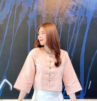 เสื้อกาสะลอง เสื้อพื้นเมือง แขน5ส่วน เสื้อผ้าฝ้าย