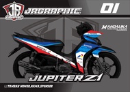 STRIPING SEMIFULL JUPITER Z1 MANDALIKA SAG RACING TEAM KEREN