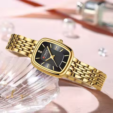 Curren 9093 Original Fashion Stainless Steel Quartz Watch for Women Elegant Ladies Watches Waterproo