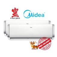 MIDEA ALL EASY PRO R32 (4 tick) Inverter System 2 - FREE 2 yrs EXTENDED WARRANTY on PARTS