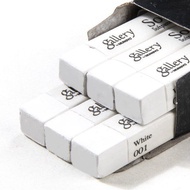 6pcs Mungyo Gallery Soft Pastel White/Skin/Black/Pink Color Chalk Pastels for Artist Student Graffit