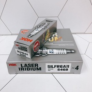 Heqin Car Industry NGK SILFR6A11 Double Iridium Alloy Spark Plug 5468 SWIFT 1.6 SUZUKI SPORT