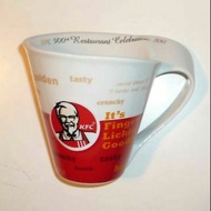 Limited Edition KFC Commemorative Mug Cup MALAYSIA 500th Store 24K Gold Ceramic 4" RARE 2011