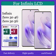 Original AMOLED For Infinix Zero 30 4G 5G LCD Display Touch Screen Replacement