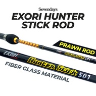 Exori Hunter Stick 501 Prawn Rod Joran Udang Galah Sepit Biru Harimau Talapia Ebi Fishing Pancing Ko