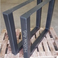 Hollow Iron Table Legs 4X6 Iron Table Legs