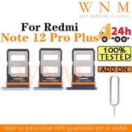 For Redmi Note 12 Pro Plus Sim Card Tray Sim Card Slot Holder Card Holder Reader SD Slot Adapter Rep