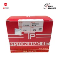 Piston Ring 6D16T Fuso 6D16 Turbo Fn527 33942 Tp JAPAN Seher Set Ori