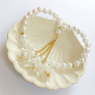 33-point Pearl Tasbih - Simple Luxury Tasbih - Beautiful Tasbih - Tasbih souvenir - Hajj Umrah souvenir - Crystal Tasbih
