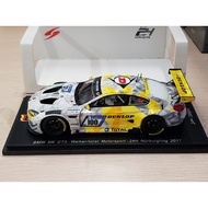 $㊋1/43 SPARK M6 GT3 BMW 43 N24 Car Model 2017 New Bergrin 24 Hour Endurance Race #100号 SP9 Related M