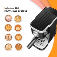 2DYK DECT Espresso Coffee Machine, 20Bar Italian Espresso Machine with Steam Milk Frother, Delonghi 