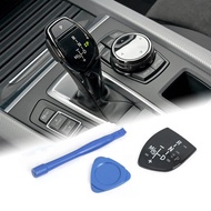 Car Shift Knob Panel Gear Button Cover Emblem M Performance Sticker For BMW X1 X3 X5 X6 M3 M5 F01 F1