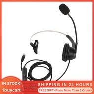 1buycart Telephone Headset RJ9 Business With Mic For Call Center Customer Service