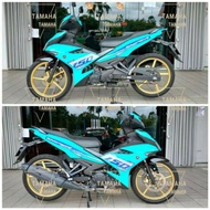 Yamaha Y15 Y15zr V1 V2 Sniper gp Sky blue skyblue cover set Free Emblem(×4)