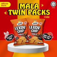 [Bundle of 2] Fiskor's Lekor Chips Mala - (Size: 150g) (Halal Certified)