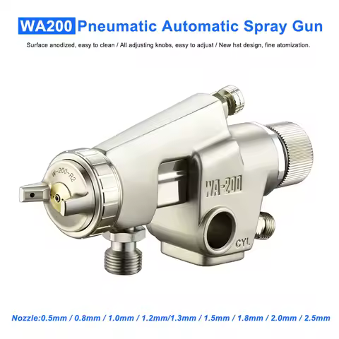Japan WA101 WA200 Spray Gun Pneumatic Automatic Paint Air Power Tools superior quality Spraying Equi
