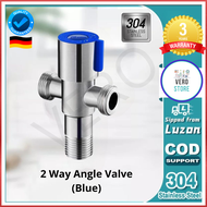 [free shipping] Best Seller SUS 304 Stainless Steel  Two Way Angle Valve 1/2 Inch Two Way Valve for Bidet, Shower Head,  Basin and Kitchen Faucet and Water Heater. Premium Quality 2-way Angle Valve SUS304