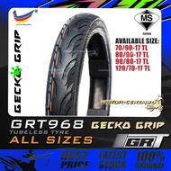 TAYAR MOTORSIKAL GRT 968 GRT968 GECKO GRIP TUBELESS TYRE 70/90, 80/90, 90/80, 120/70 -17 (TIMSUN TS6