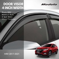 HONDA HRV 2017-2021 AG 4 INCH DOOR VISOR