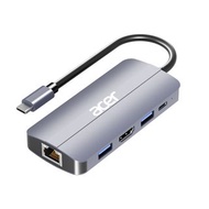 宏碁（acer） Type-C網口擴展塢USB-C轉HDMI線4K高清投屏通用