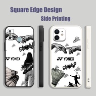 Casing For Realme C2 C3 8 8i 7i C35 C30 Pro Yonex Badminton Racket Collage BOB09 Phone Case Square E