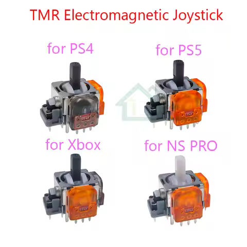 1-2PCS TMR Electromagnetic 3D Analog Joystick For PS4/PS5/XBOX/Switch PRO Controller TMR Hall Eeffec