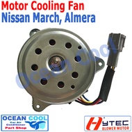 มอเตอร์ พัดลม นิสสัน มาร์ช  นิสสัน อัลเมอร่า มอเตอร์พัดลมแอร์  พัดลมหม้อน้ำ Motor for condenser fan 