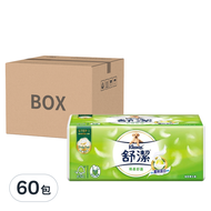 Kleenex 舒潔 棉柔舒適抽取式衛生紙  100張  60包