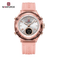 NAVIFORCE 7109 Outdoor Sports Multifunctional Waterproof Dual Display Women's Watch