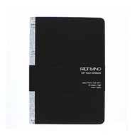 Soft Touch線條筆記本／A5（80張14.8cmx21cm）黑色【FABRIANO】 (新品)