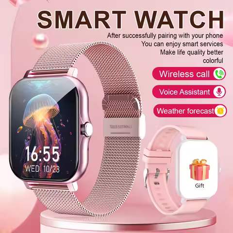 Unisex Sports Watch Wireless Call Smart Watch Fitness Tracking Compatible with Android And iPhone 1.