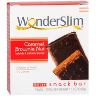 [USA]_WonderSlim High Protein Snack Bar/Diet Bars - Peanut Butter Crisp (7ct) 6 Box Value-Pack (Save
