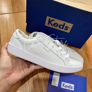 KEDS New!!! (500k checkout shopee live) Shoes Women Ace Leather White WH56857 Size 36 Only Original Official Store