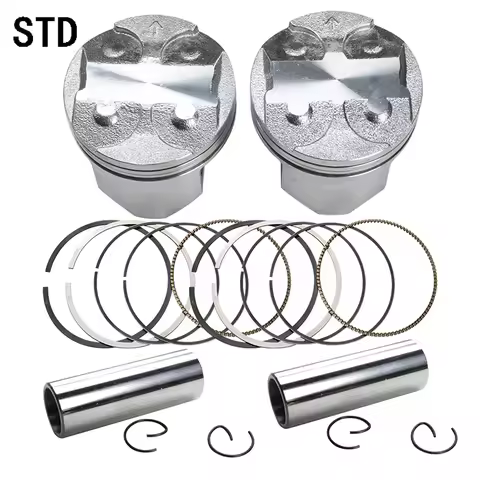 Motorcycle Piston Ring For Kawasaki EX250 Ninja 250R 86-07 EL250 90-96 KLE250 GPX250R ZZR250 62MM ST