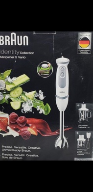 全新 Braun 手持攪拌機 MQ5045  Aperitive Hand blender Minipimer 5 Vario
