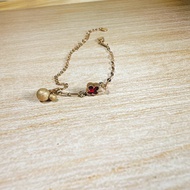 Micky Clover Chain Bracelet, Women's Chain Bracelet, Clover Bracelet, Fashion Bracelet