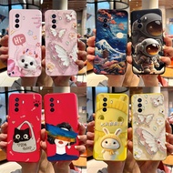 For Huawei nova Y70 Nova Y71 Case Fashion astronaut TPU Soft Silicon Protection Case casing for Huaw