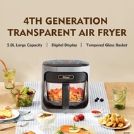 Air Fryer Riino Tough Glass AI Air Fryer Oven HD (5.0L) GMAF01