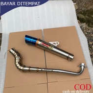 Daeng sai4 Exhaust Racing Ex5 wave 100 wave 110 Kriss 100 C70 C90 SRI 110 Lagenda Fi Dash