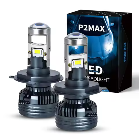 1/2PCS H4 900 P43T Bi LED Headlight Bulbs 6000K LHD Beam High Low Lights for Car Headlight Bulbs
