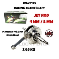 WAVE125 RACING CRANKSHAFT JET ROD 4MM/5MM - STRONGER CHARACTER