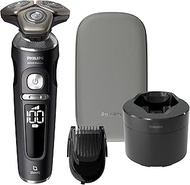 Philips Razor S9000 Prestige, Electric Wet and Dry Shaver, Matt Black, Lift & Cut Shaving System, Sk