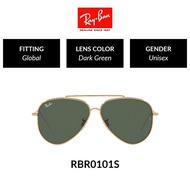 Ray-Ban AVIATOR REVERSE FALSE - RBR0101S 001/VR |Global Fitting Sunglasses | Size 59mm