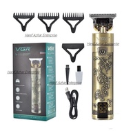 mesin rambut VGR V-076 Digital Hair Clipper With USB Rechargeable Hair Clipper Electric Hair Clipper Men's Hair Clipper