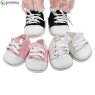 PIDDING Doll Shoes, Shoelaces 8.5cm Doll Toy Shoes, Fashion Doll Accessories Sports Shoes DIY Doll C